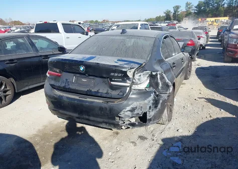 2020 BMW 330I z USA, uszkodzony, nr VIN 3MW5R1J03L8B46111